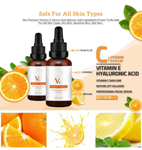 Suero para el cuidado de la piel de etiqueta privada, suero VC antienvejecimiento con colágeno blanqueador, suero facial antiarrugas con vitamina <span class=keywords><strong>C</strong></span> - Product Image 4