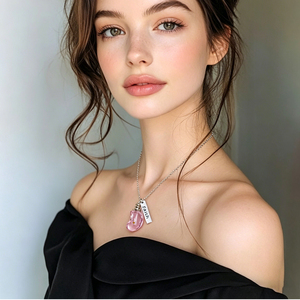 Bonito Collar <span class=keywords><strong>de</strong></span> Fe con diseño <span class=keywords><strong>de</strong></span> Gominola y Semilla <span class=keywords><strong>de</strong></span> Mostaza - Estuche Abrible para Cenizas, Perfume, Cabello <span class=keywords><strong>de</strong></span> Bebé y Tierra, Regalo Significativo para Comprar al por Mayor - Product Image 2