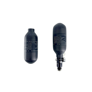 Fabricante venta 2L 3L 6.8L 9L 12L Pcp Cabbonr botella fibra de carbono compuesto cilindro de Gas fibra de carbono tanque Paintball Pcp tanque - Product Image 3
