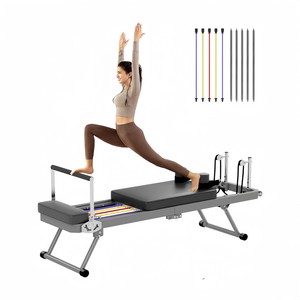 Appareil de fitness pliable et portable pour yoga et Pilates à domicile, durable, garantie 5 ans - Product Image 1