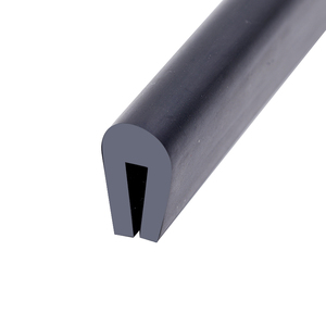 Bande d'étanchéité <span class=keywords><strong>en</strong></span> <span class=keywords><strong>caoutchouc</strong></span> silicone EPDM sur mesure, <span class=keywords><strong>profil</strong></span> extrudé <span class=keywords><strong>en</strong></span> forme de D, P, U, <span class=keywords><strong>L</strong></span>, étanche, pour portes et fenêtres, fournisseur d'usine - Product Image 2