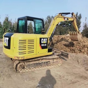 Excavatrice sur chenilles d'occasion Cat 305.5 de 5,5 tonnes, mini-excavatrice Caterpillar 305.5 E2 à vendre en Chine, Cat305.5 - Product Image 3