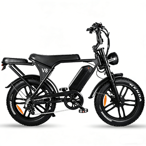 Vélo électrique VOMO C80 4.0 48v 15ah 20 pouces, moteur sans balais, porte-bagages arrière, vélo à deux places, vélo de ville, Fatbike - Product Image 2