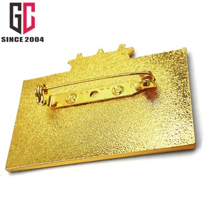 Pin de etiqueta de metal esmaltado duro, insignia de recuerdo de Vietnam con contenedor de seguridad, forma de paloma y estrella personalizada de fábrica, 12 años de experiencia - Product Image 2
