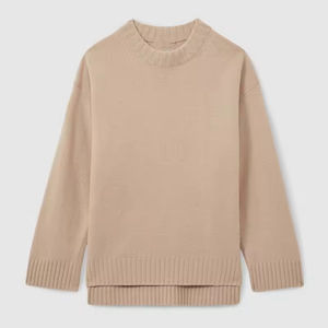 Laine <span class=keywords><strong>Cachemire</strong></span> Fabricant En Gros Conception Personnalisée logo Femmes De Luxe Hiver Chaud <span class=keywords><strong>Cachemire</strong></span> Laine <span class=keywords><strong>Pull</strong></span> Tricots <span class=keywords><strong>Pull</strong></span> Femmes - Product Image 6