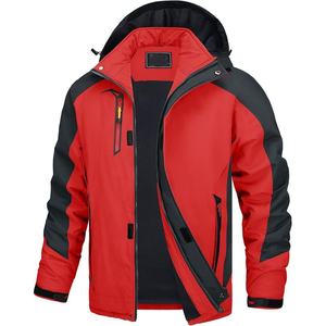 Veste de moto de luxe sur mesure pour hommes, veste en toile de haute qualité avec fermeture éclair sur le devant, col montant, taille plus, pour le printemps - Product Image 4