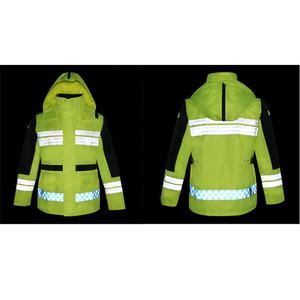 Alta calidad impermeable bombero <span class=keywords><strong>truckman</strong></span> traje de trabajo ropa de trabajo ignífugo bombero impermeable - Product Image 2