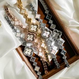 Orologio da <span class=keywords><strong>donna</strong></span> Scottie 9695 di alta qualità, nuovo modello, resistente all'acqua, cinturino in acciaio, quadrante in madreperla di alta qualità, orologio elegante. - Product Image 4