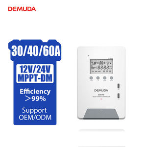 Contrôleur de charge solaire MPPT 48V 24V 12V 30A 40A 60A, régulateur de panneau solaire, régulateur WIFI, chargeur de batterie au lithium - Product Image 1