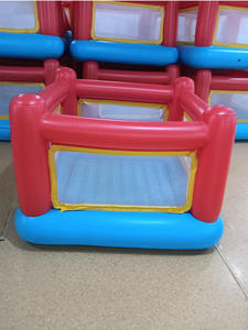 Château gonflable pour enfants JOSEN Family Kids en PVC épais, capacité 300 kg, dimensions 150x150x130 cm, maison de saut extérieure écologique - Product Image 3