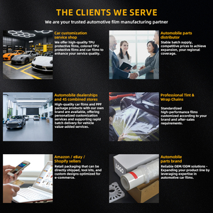 ฟิล์มกันรอยรถยนต์ PPF คุณภาพระดับโรงงาน รับประกัน <span class=keywords><strong>8</strong></span> ปี เงาแบบซาติน ซ่อมแซมตัวเองได้ ขนาด 1.52*15 เมตร แบบม้วน ฟิล์ม TPU PPF สำหรับช่างติดตั้ง - Product Image 3