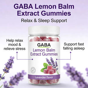 Suplemento Herbal de Marca Privada OEM ODM Suministro a Granel Gomitas de GABA + Balsamo de Limón - Product Image 2