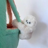 Nouvelle poupée jouet électrique transfrontalière Shy Owl Mirumi, qui chante, tourne la tête, imite la parole, pendentif de sac, origine inconnue