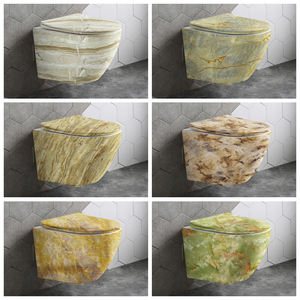 Inodoro de Porcelana sin Borde, Montado en la Pared, de Fabricación Exquisita, para Baño - Product Image 6