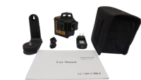 Mini niveau Laser rotatif 3D professionnel, niveau Laser à faisceau vert 3x360 °