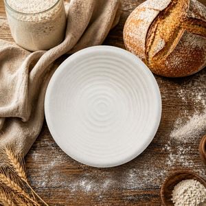 Panera de arcilla con tapa, Banneton, para hornear, con base, de acero al carbono, para masa madre, cestas, moldes ingleses, para muffins - Product Image 6