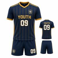 Kaos Sepak Bola Retro Pria Bahan Polyester Cepat Kering Jersey Sepak Bola Bernapas dengan Jaring Seragam Tim Cetak Kustom untuk Olahraga Klub