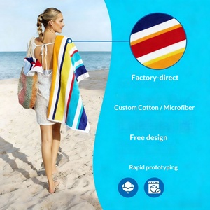 <span class=keywords><strong>Toalla</strong></span> de <span class=keywords><strong>Playa</strong></span> de Algodón Personalizada, Diseño Exclusivo, Libre de <span class=keywords><strong>Arena</strong></span>, Fabricada en China, Toallas de <span class=keywords><strong>Playa</strong></span> con Impresión Personalizada - Product Image 3