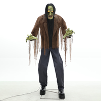 Fournitures de décoration intérieure animées Prop New Halloween 2025 Items Indoor Outdoor Scary Horror Wholesale Halloween Animatronic