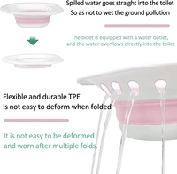 Soins spéciaux féminins pour la récupération post-partum et périnée après la naissance Bain de maternité en plastique pliable