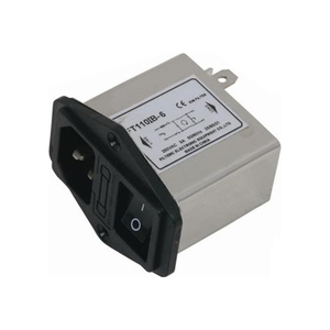 Emi Filter 3A 250V AC Socket Power Line Emi Filter With Switch