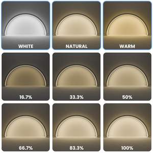 Lámpara de Mesa LED Plegable de Lujo, con Luz de Luna, 3 Colores Ajustables, para Extensiones de Pestañas, Venta al Por Mayor - Product Image 4