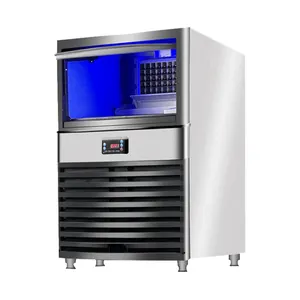 Hot Sale Counter top Ice Cube Maker 80kg Automatische kommerzielle Eisblock herstellungs maschine für Food Beverage Trucks