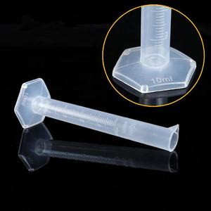 HAIJU Laboratório Fábrica Venda 10ml ml 50 25ml 100ml 250ml 500ml 1000ml 2000ml Cilindro de Medição Graduado Plástico PP Fabricante - Product Image 6