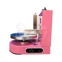 Machine automatique de revêtement de crème en acier inoxydable Offre Spéciale 110V 220V 36Cm, épandeur de décoration de crème de pain de gâteau