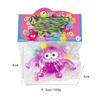 Jouet Squishy Monstre Populaire et Tendance, Cube de Maltose à Remontée Lente, Jouet Sensoriel Anti-stress à Rebond Lent, Cadeau pour Adultes Soulageant l'Anxiété