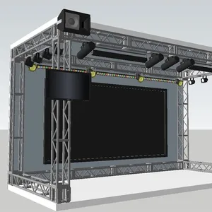 Customize Aluminum Alloy Truss Structure and Stage Lighting Truss