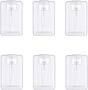In Stock <b>Plastic</b> Pocket Perfume <b>Bottle</b> 20ml Credit Card <b>Spray</b> <b>Bottle</b> for Hand Sanitizer - Product Image 1