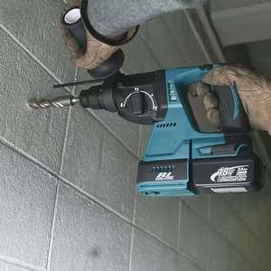 مثقاب كهربائي لاسلكي بدون فرشاة بقوة 800 واط و4800 دورة في الدقيقة، أداة حفر ونحت دوارة تعمل ببطارية MAK18V - Product Image 4