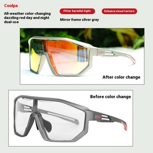 Gafas de Ciclismo Profesionales con Protección UV, Antirrayaduras, Ajustables, para Hombre y Mujer, Gafas de Sol para Ciclismo de Carretera, para Correr, Senderismo y Ciclismo - Product Image 6