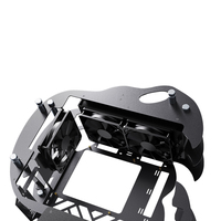 Boîtier d'ordinateur PC de type C, nouveau design 2024, OEM, échantillonneur, tours de jeu ATX et MATX, cabinet en verre trempé avec ventilateur RVB