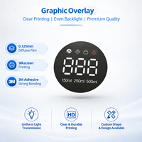 Services d'impression, sérigraphie, autocollants adhésifs personnalisés, panneau d'affichage LED, superposition graphique, panneau de commande pour appareils électroménagers