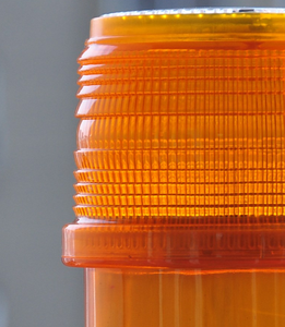 Roadway Safety Solar Amber Flashing Lamp <b>Strobe</b> Emergency LED <b>Light</b> with Magnetic Base for Car Traffic - Product Image 3