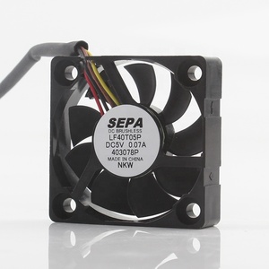 Nuevo Ventilador de Refrigeración Original de Alta Calidad <span class=keywords><strong>SEPA</strong></span> 12V 24V 48V DC5V 0.07A AC EC 4010 40X40X10MM 4CM Inverter Silencioso para Servidor LF40T05P - Product Image 1