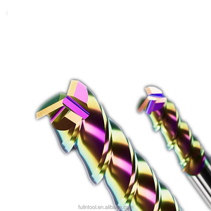 Hrc55 cacbua vuông cuối nhà máy 3 sáo 35 Xoắn xử lý tốc độ cao tùy chỉnh ODM OEM hỗ trợ tùy chọn đầy màu sắc - Product Image 2