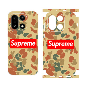 Coque de téléphone camouflage Supreme pour Xiaomi, autocollant rectangulaire décoratif - Product Image 1