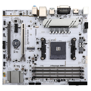 Placa Base Compatible con Procesador AM4 R3 R5 R7, 4 Ranuras DDR4, 128GB, PCI-E 3.0 16X, SATA3.0, M.2, A520, A520m - Product Image 3