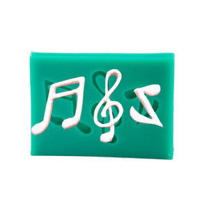 Music Symbol Chocolate Molds Guitar <b>Cake</b> <b>Decorating</b> Fondant Mold Reusable 4.53inch 11.5cm Themed Party <b>Supplies</b> - Product Image 2