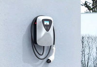 Borne de recharge murale pour VE 11 kW Type 2 OCPP 1.6J prête pour une solution de recharge intelligente pour entreprises, compatible avec tous les VE Type 2