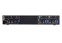 ATEN CM1942 2-Port 4K DisplayPort Dual Display Mini-Matrix Boundless KVM Switch
