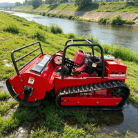 Tondeuse robot à fléaux industrielle SDLOT économique, 2 temps, personnalisée, étanche, certifiée CE EPA EURO5, pour usage domestique et agricole