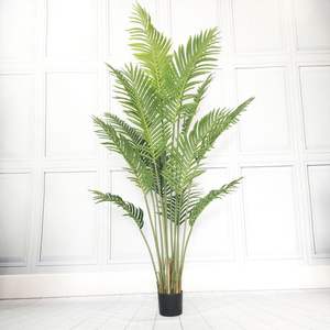 R Vente en Gros, <span class=keywords><strong>Dypsis</strong></span> Lutescens en Plastique, Faux Arbre Bonsaï en Pot, Plantes Simulées Décoratives d'Intérieur, Palmier Artificiel - Product Image 5