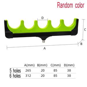 Support de canne à pêche <span class=keywords><strong>en</strong></span> EVA souple durable à 3/5/6 trous pour la pêche à la <span class=keywords><strong>carpe</strong></span> <span class=keywords><strong>en</strong></span> lac et <span class=keywords><strong>en</strong></span> rivière - Product Image 5