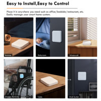 GIRIER Tuya – Contrôleur de Scènes Multi-Scènes à Liaison, Compatible avec Home Assistant, Interrupteur Intelligent ZigBee