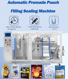 Hoàn toàn tự động hình PREMADE Túi máy đóng gói cho chất lỏng thực phẩm sữa điền đóng gói - Product Image 1