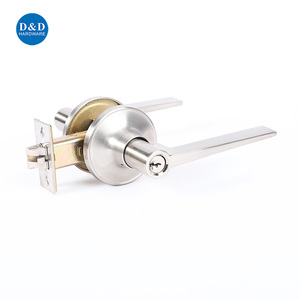 Serrure <span class=keywords><strong>de</strong></span> <span class=keywords><strong>porte</strong></span> manuelle extérieure <span class=keywords><strong>en</strong></span> alliage <span class=keywords><strong>de</strong></span> zinc, cylindre <span class=keywords><strong>en</strong></span> <span class=keywords><strong>laiton</strong></span> <span class=keywords><strong>de</strong></span> sécurité, poignée <span class=keywords><strong>de</strong></span> serrure à levier, ensemble <span class=keywords><strong>de</strong></span> serrures pour <span class=keywords><strong>porte</strong></span> d'entrée - Product Image 1